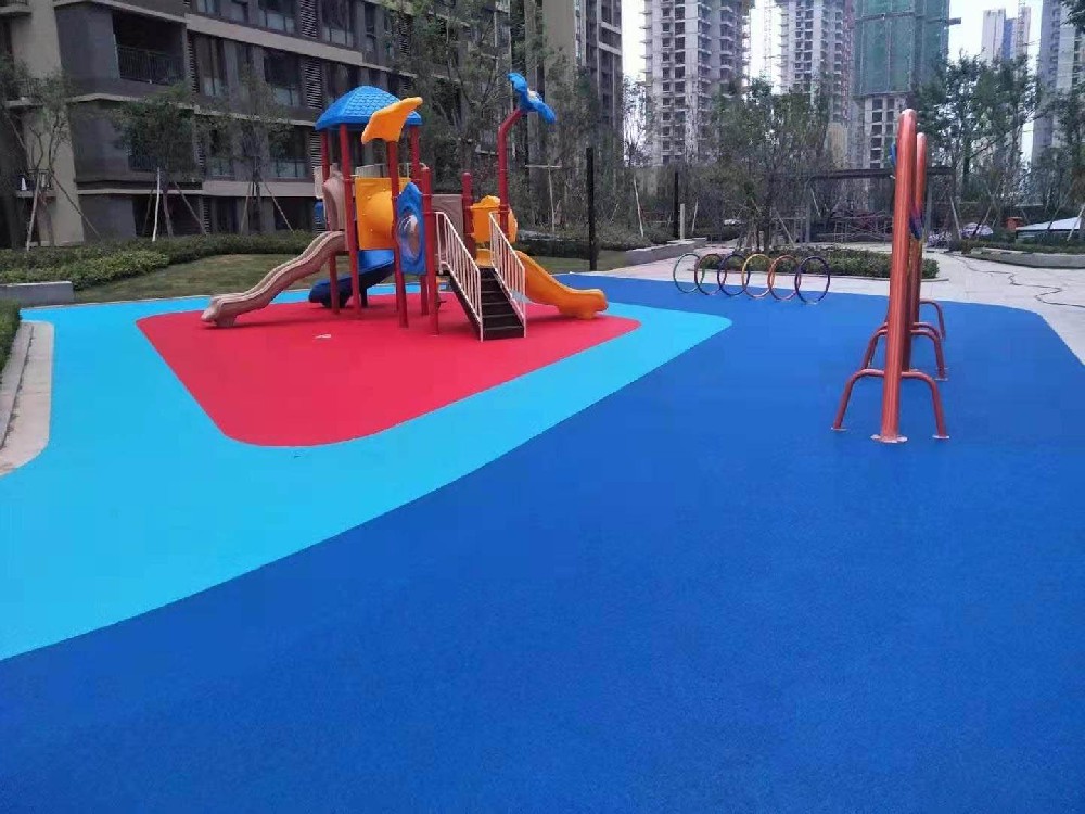 EPDM 塑胶地坪：色彩与功能的交融